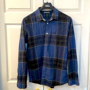 RVCA Plaid Button Down Shirt